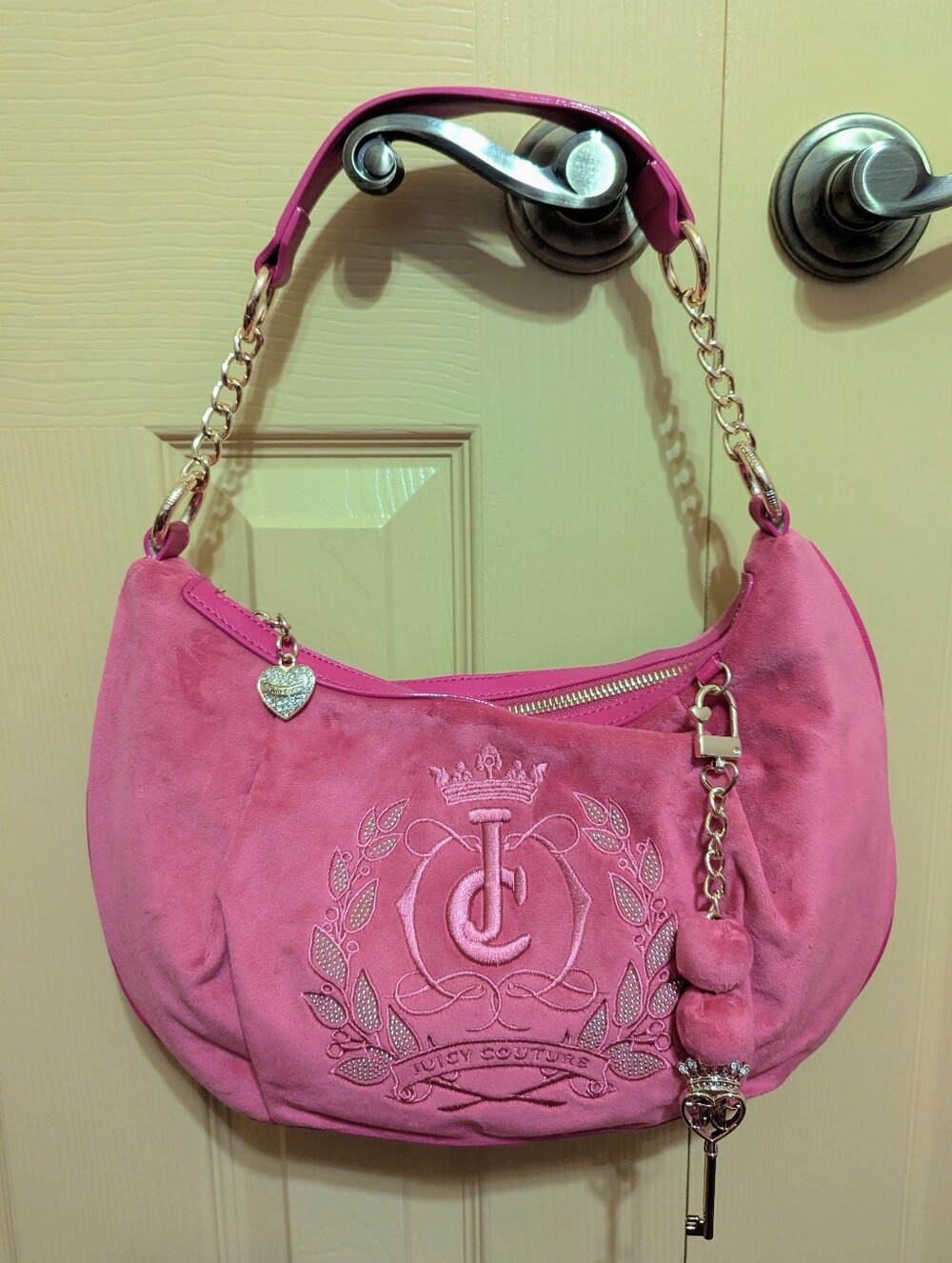 NEW Juicy Couture Velour Purse